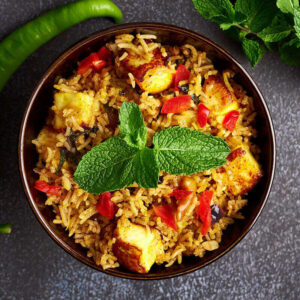 Paneer Biriyani